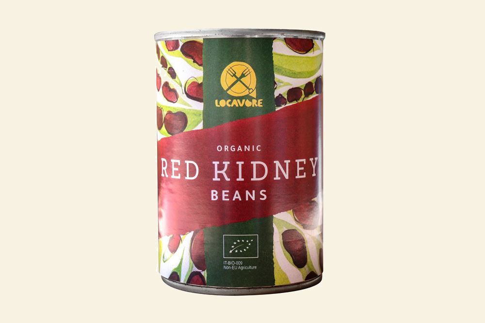 Featured image displaying tin of Locavore Organic Red Kidney Beans