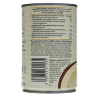 Featured image displaying tin of Biona Organic Light Coconut Milk with nutrition info and storage info.
