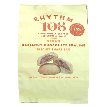 A share bag of hazelnut chocolate praline biscuits - yum! organic and gluten free