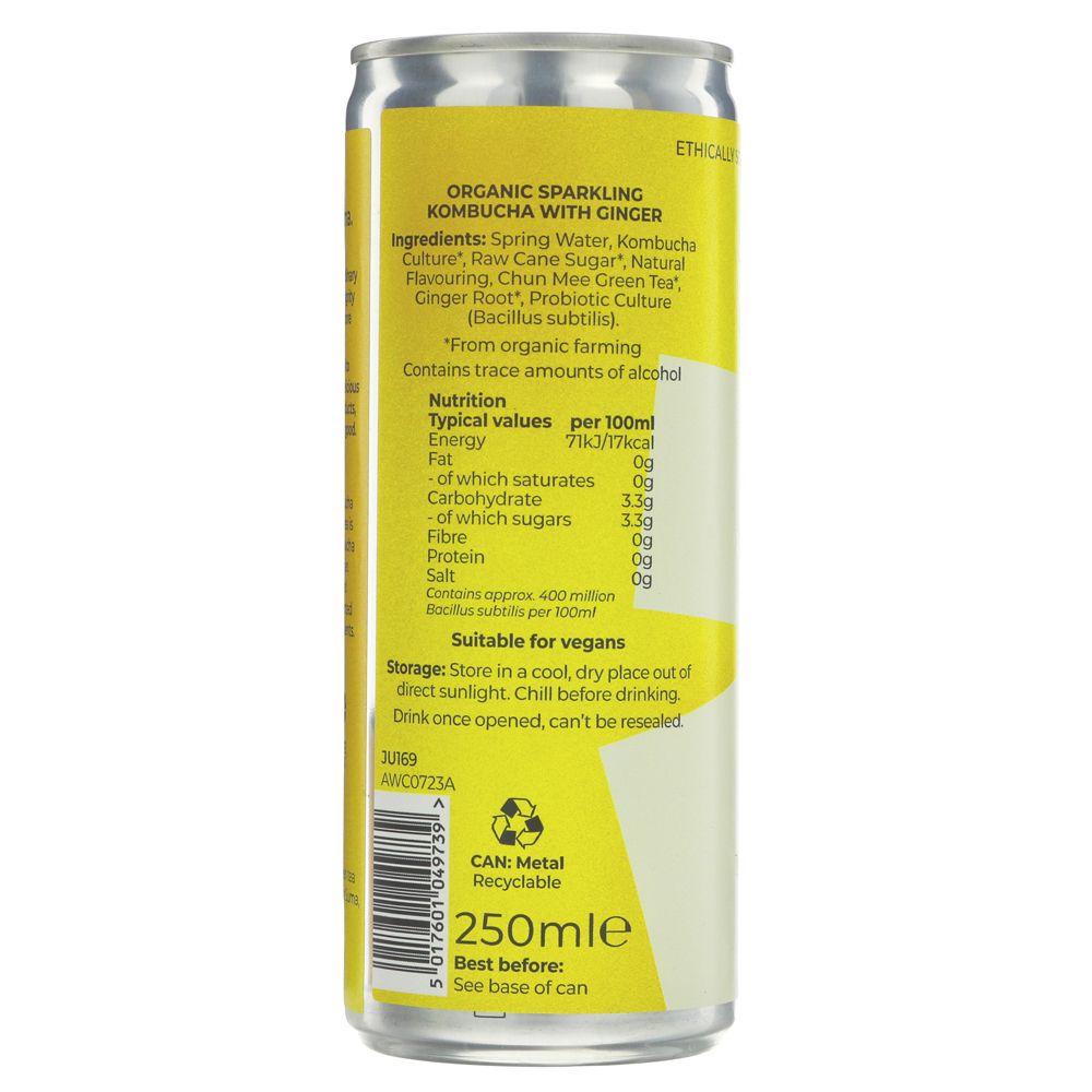 Kombucha, Ginger 250ml