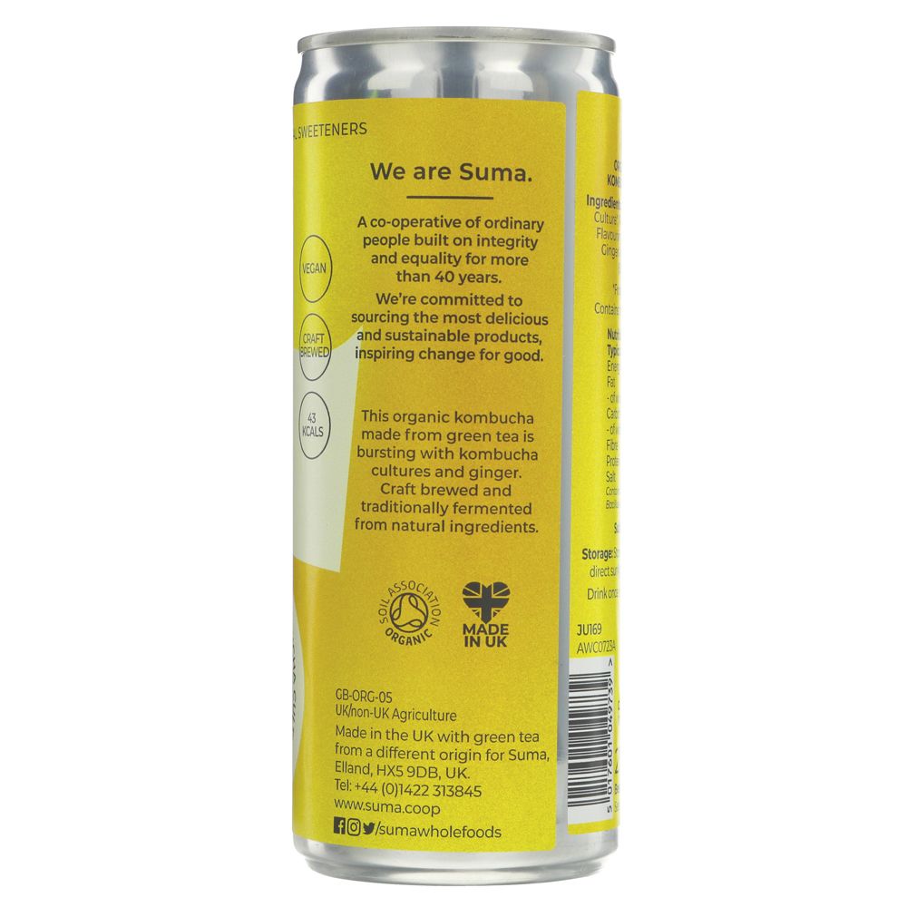 Kombucha, Ginger 250ml
