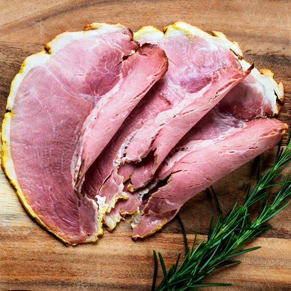 You'll never go back to supermarket ham, once you taste this. Our sugar and mustard glazed ham received a gold star in the 2013 Great Taste Awards.  There are approximately 4 slices per pack.   As we use so little preservative in our ham, the slices can stick together. We like to open it and let the packet sit for a minute, just to give the ham a moment. It then easily comes apart.   If you are having this delivered, it may arrive frozen.