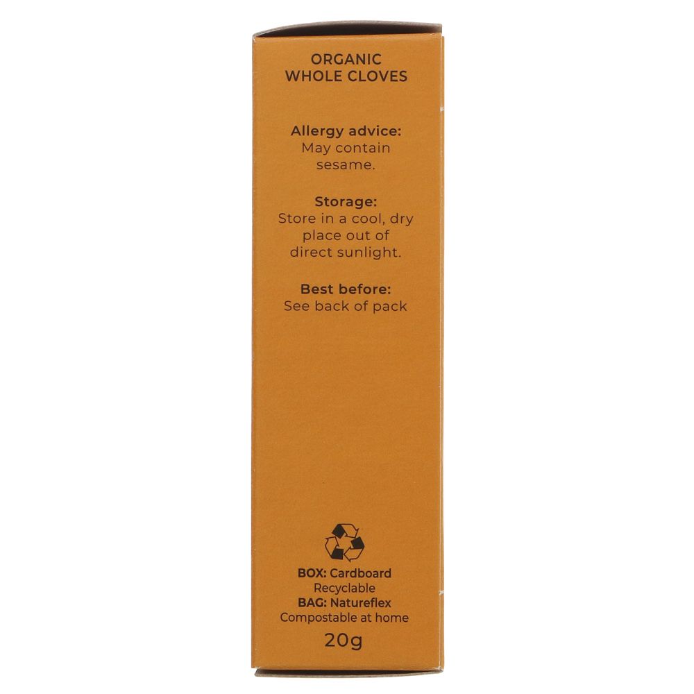 Featured image displaying box of Suma organic whole cloves