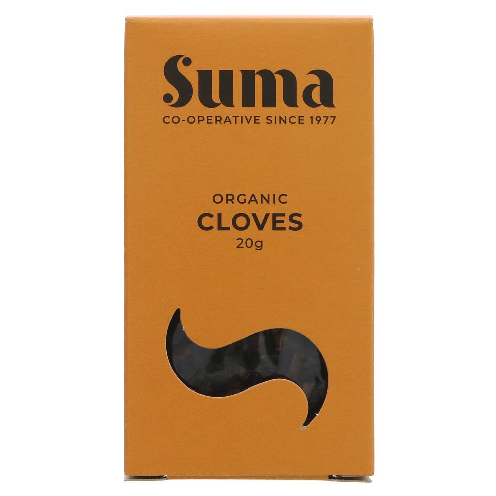 Featured image displaying box of Suma organic whole cloves