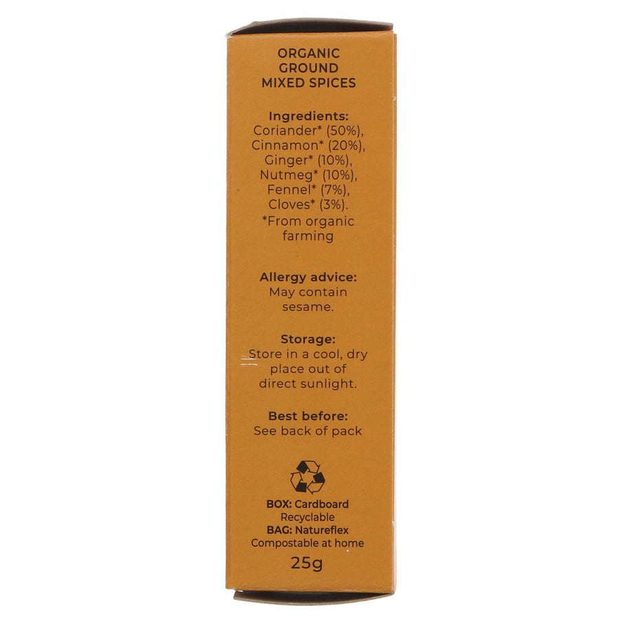 Featured image displaying box of Suma organic mixed spice