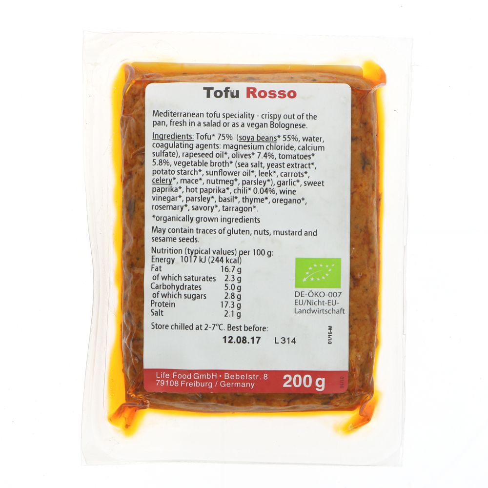 Tofu, Mediterranean