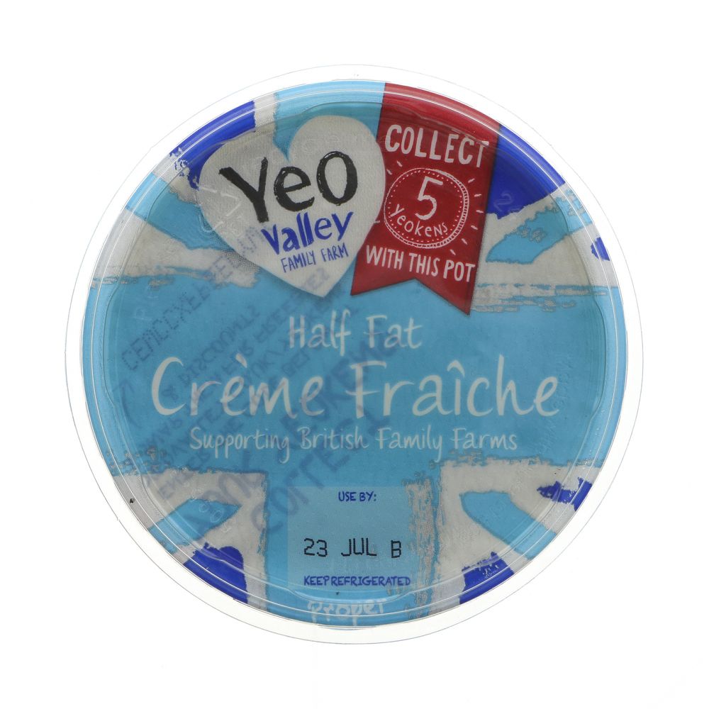 Creme Fraiche, Yeo Valley Half Fat 200g