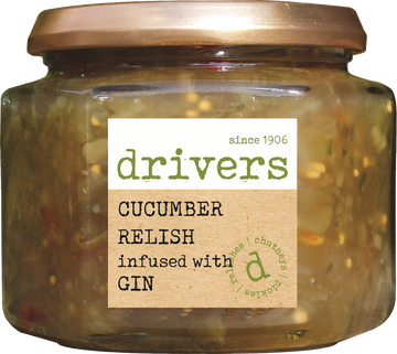 Christmas Cucumber Relish Infused with Gin