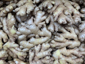 A photo of organic ginger