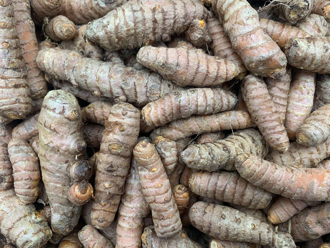 A photo of organic turmeric