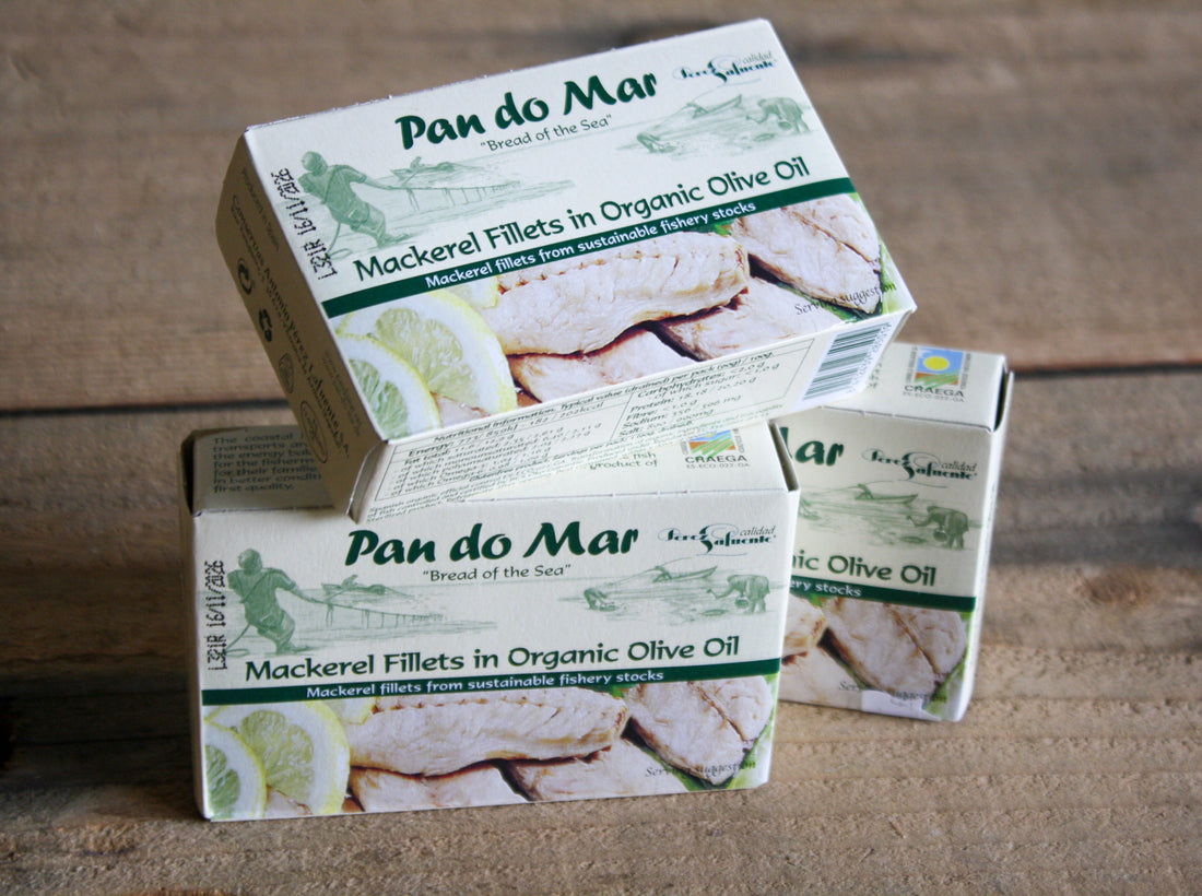 Mackerel Fillets in Organic Olive Oil