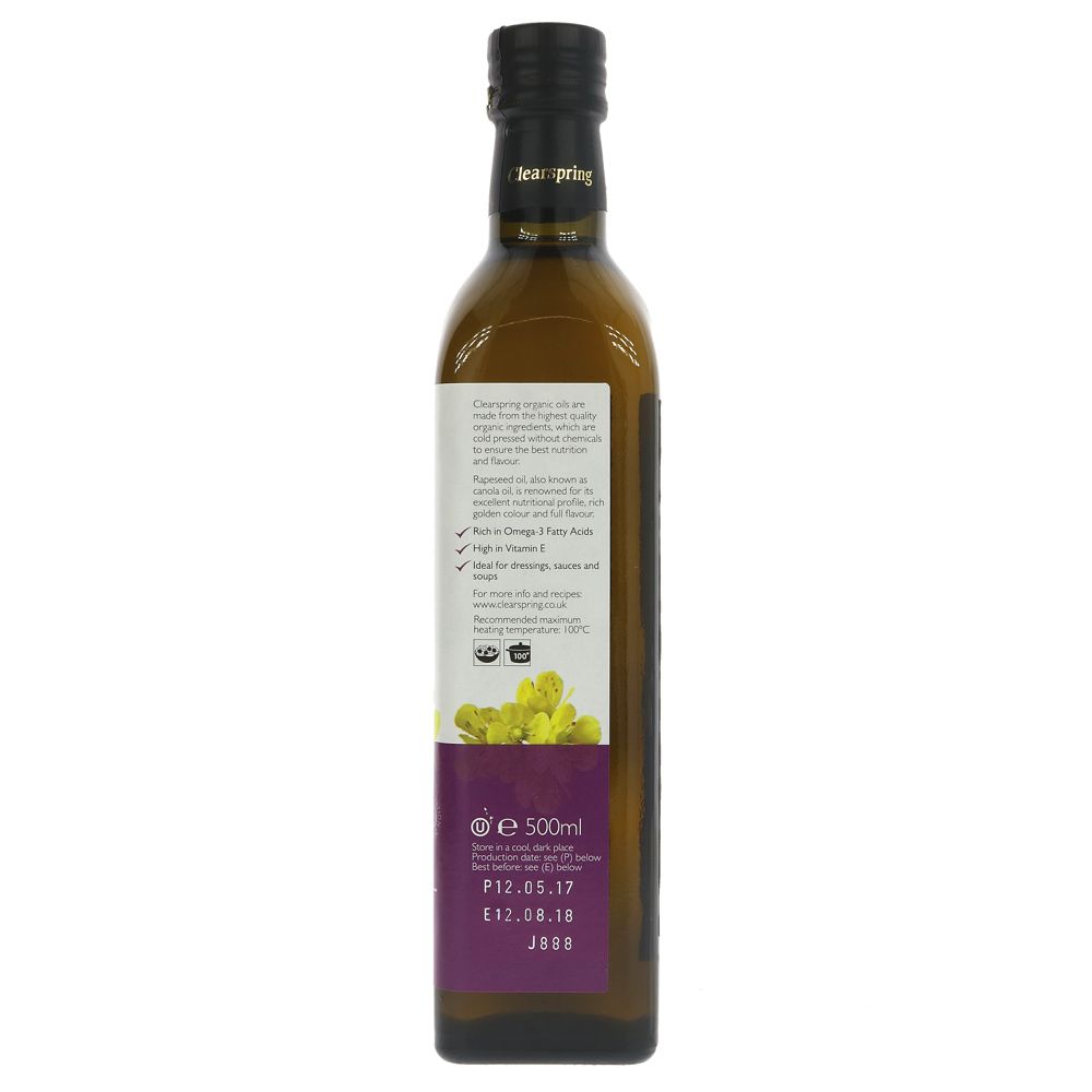 Oil, Rapeseed 500ml