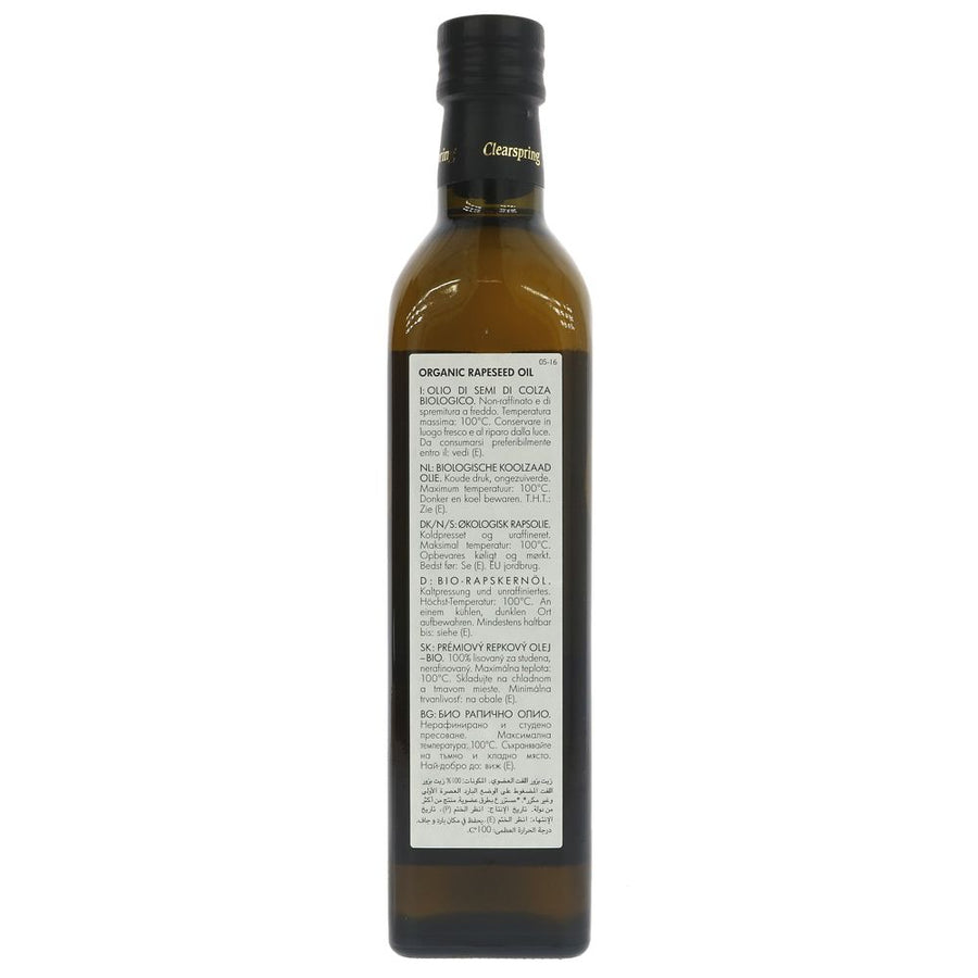 Oil, Rapeseed 500ml