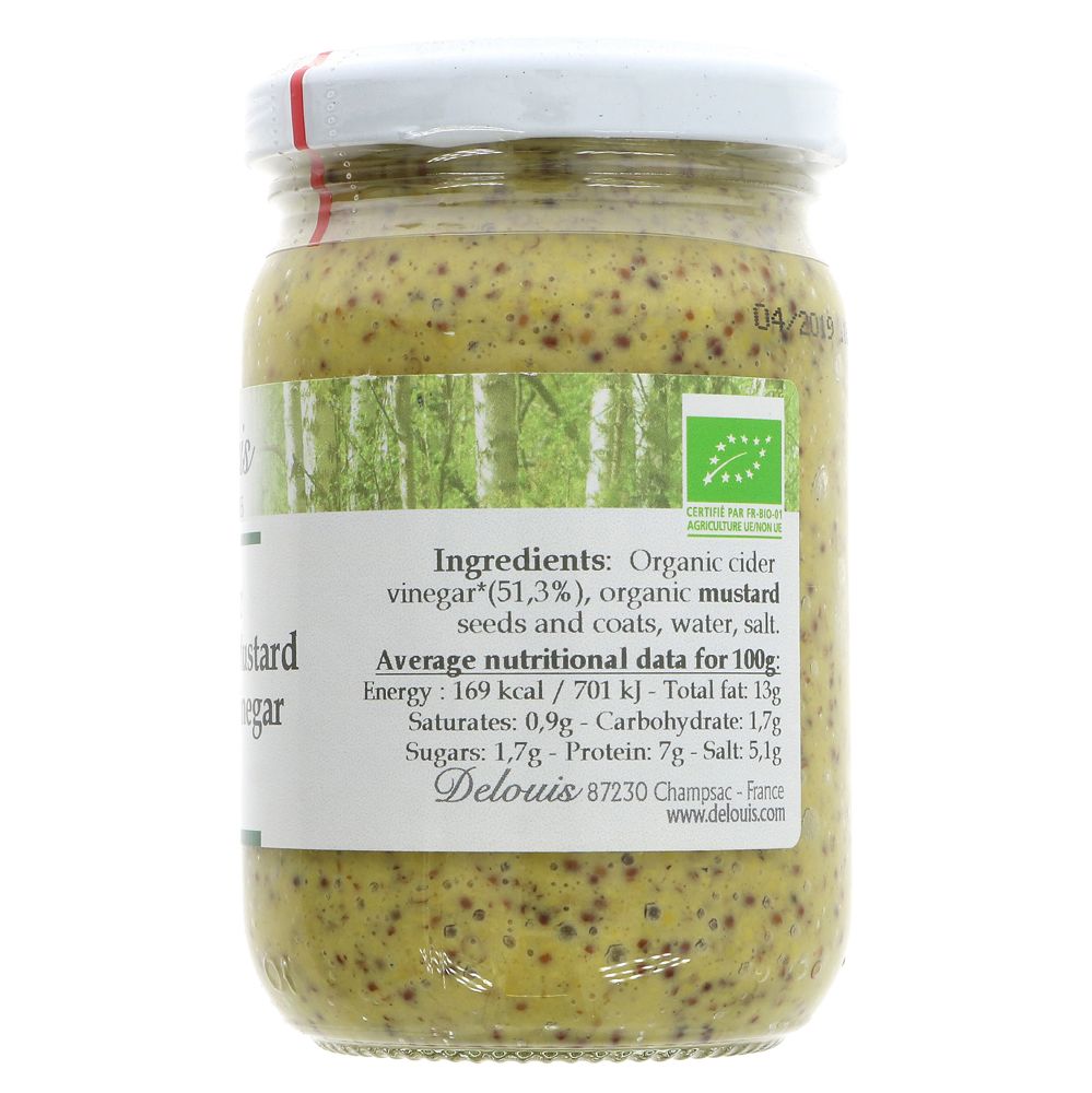 Mustard, Wholegrain 200g