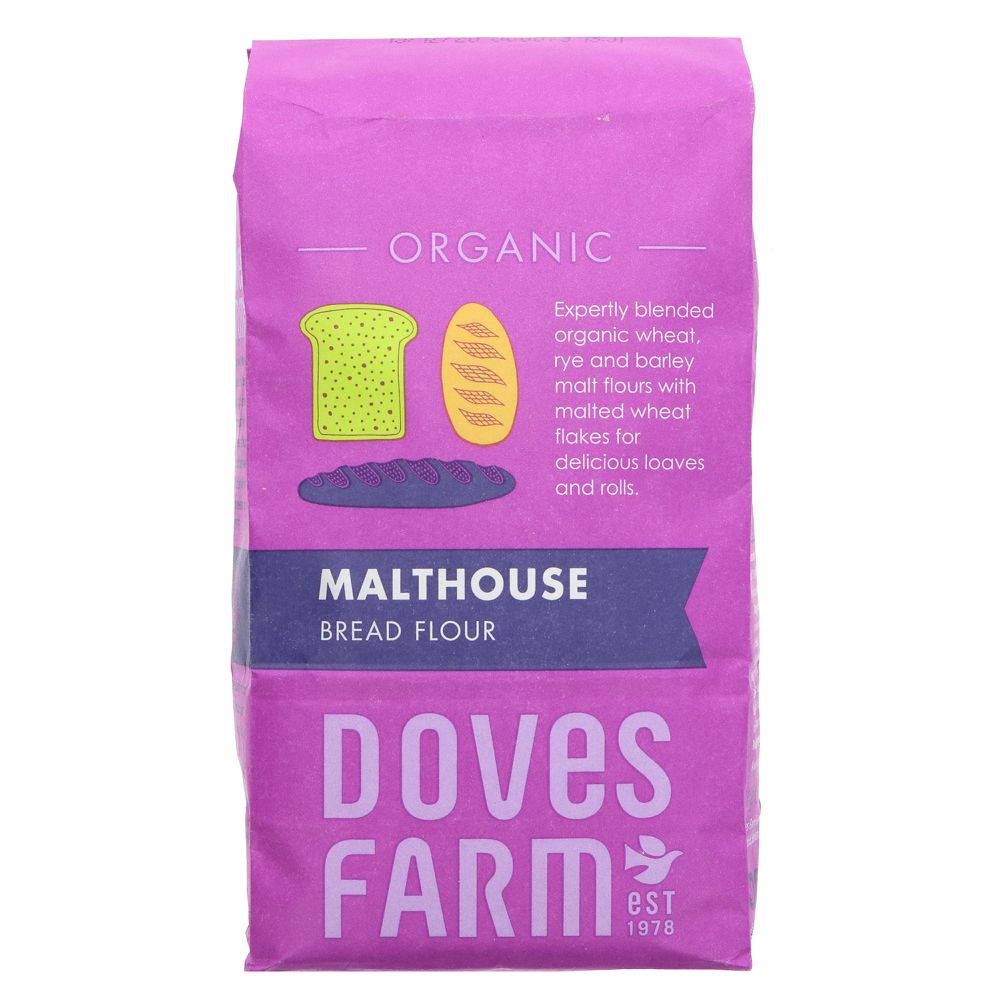 Flour, Doves Farm Malthouse Bread Flour