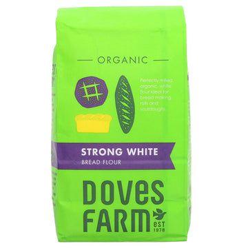 Flour, Doves Farm White Strong Bread Flour