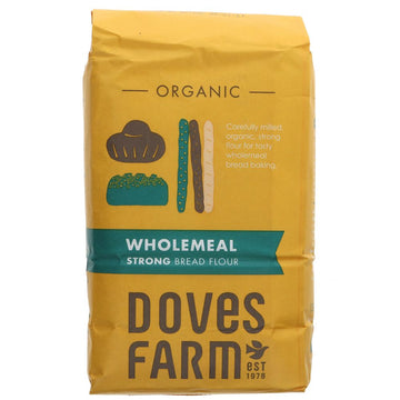 Flour, Doves Farm Wholemeal Strong Bread Flour