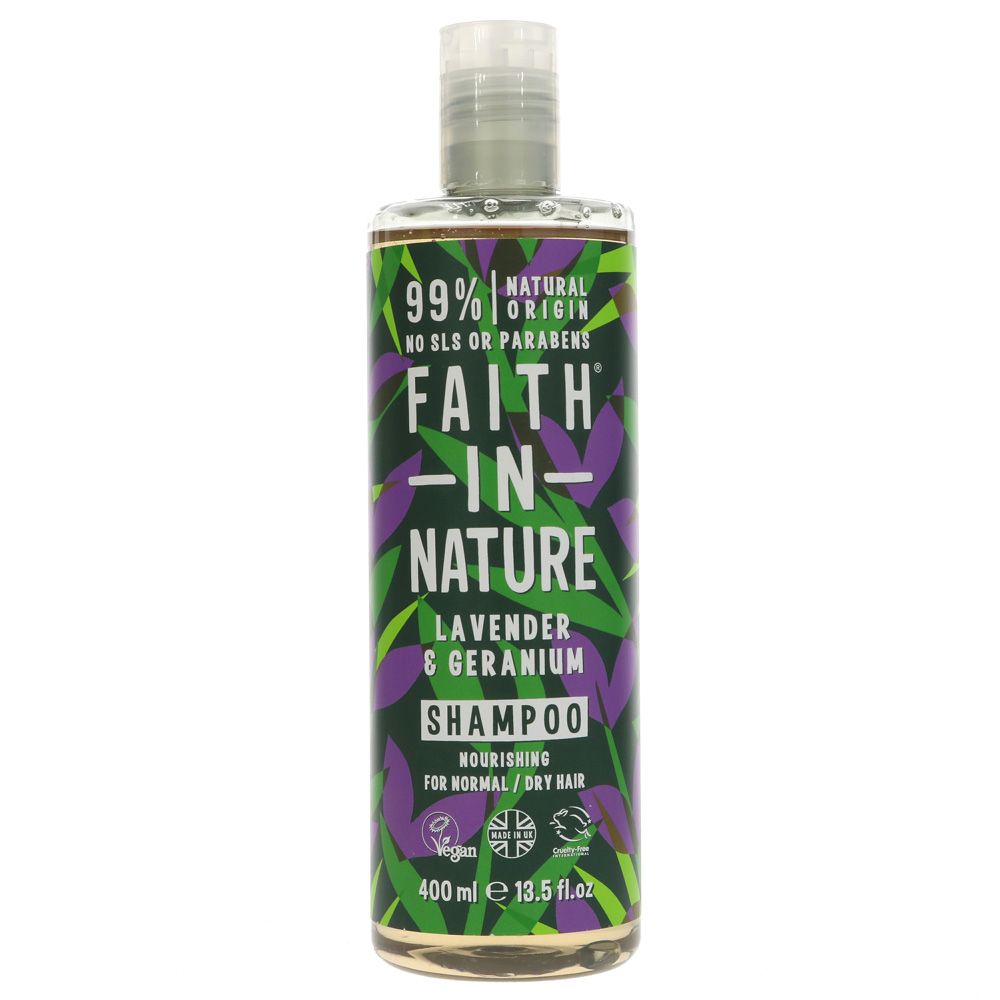 A recycled plastic bottle of shampoo with a squeezy lid.