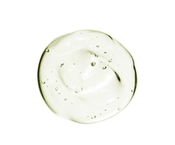 A drop of clear liquid