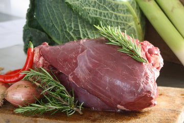 Christmas Venison, Local Fallow Deer Haunch Joint Bone in, approx 2kg