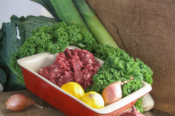 a vac pack containing wild vension mince