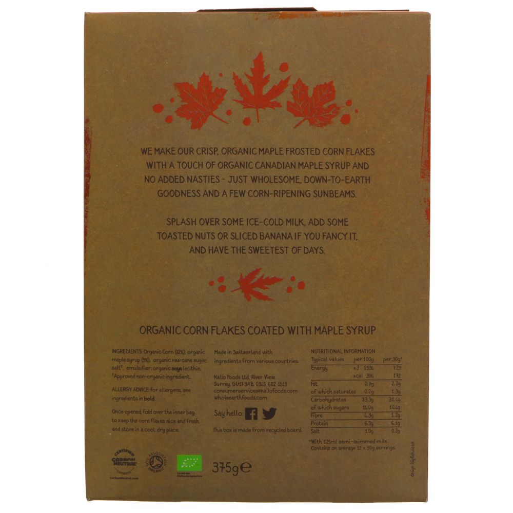 Cornflakes, Maple Frosted