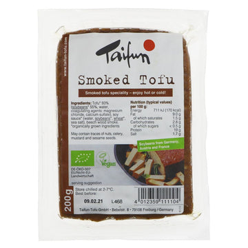 A vacuum sealed pack of tofu